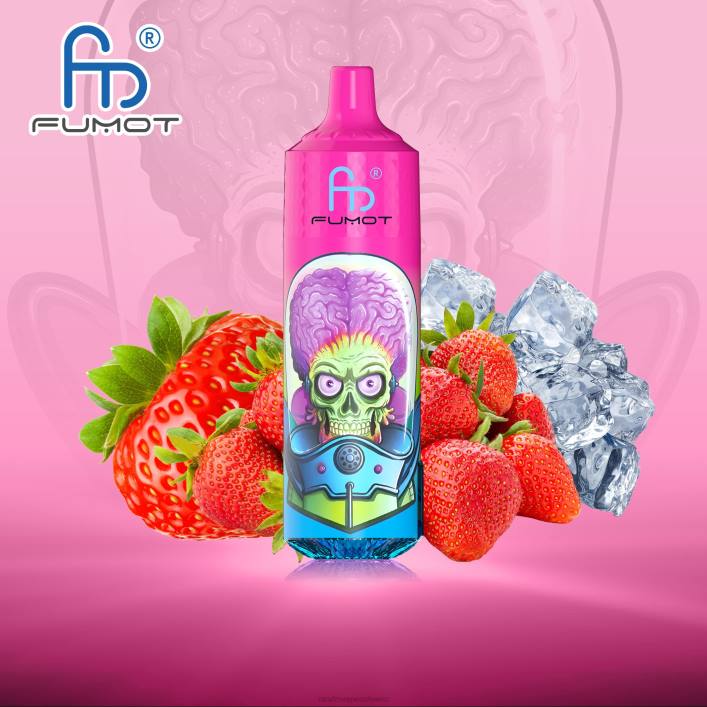 Tornado Vape Preis | Fumot RandM Tornado 00P2198 9000 Pro Vape-Gerät mit Akku und E-Juice-Display Version 1 Erdbeereis